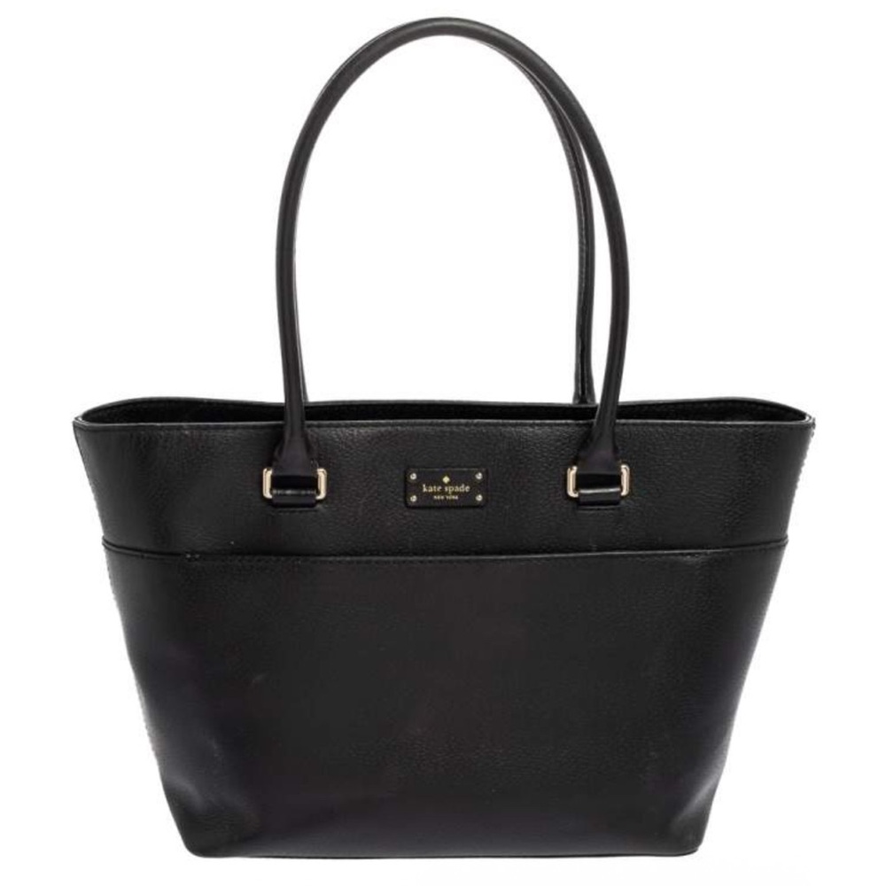 Kate Spade Classic Black Tote EUC